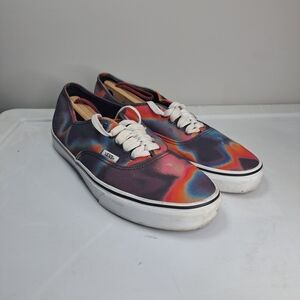 Vans Tye Dye Multicolor Men's Skateboard Shoes Size 10